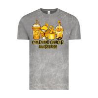 Childhood Cancer Awareness Coffee Cups Vintage Tee | Teevron