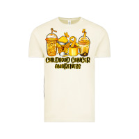 Vintage Arctic Childhood Cancer Awareness coffee cups Vintage Tee - NancyCooperArtShop