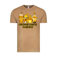 Vintage Camel Childhood Cancer Awareness coffee cups Vintage Tee - NancyCooperArtShop
