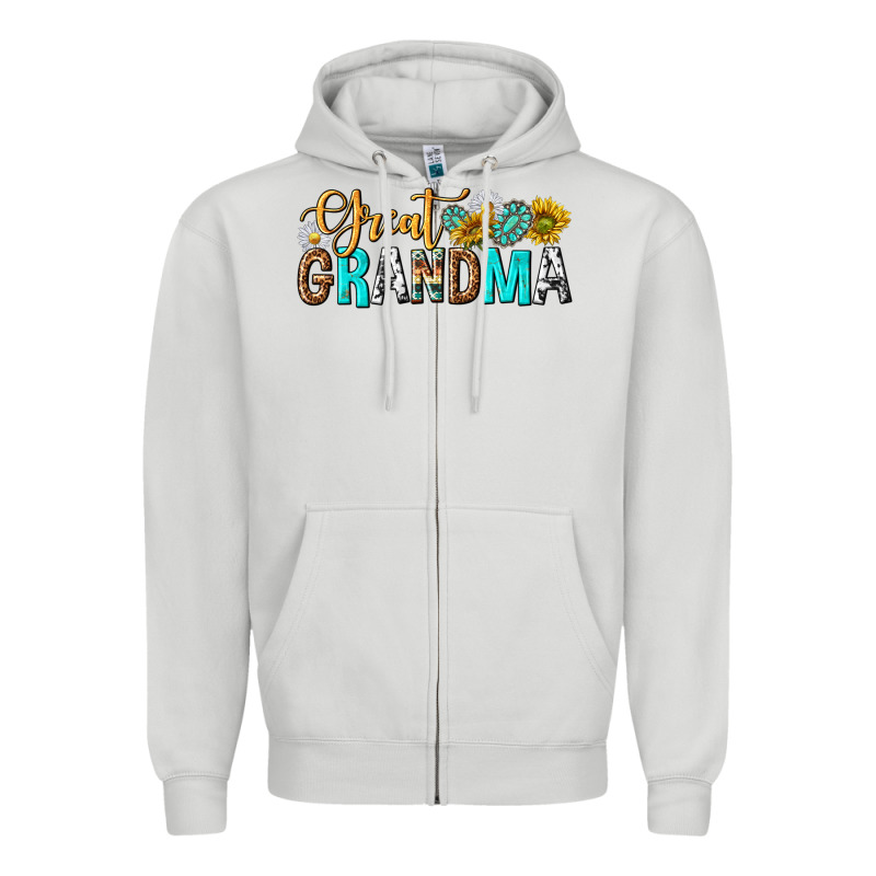 Western Great Grandma Zipper Hoodie by texasbilliewilder | Teevron