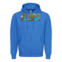 True Royal Western Great Grandma Zipper Hoodie - texasbilliewilder