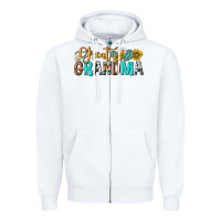 White Western Great Grandma Zipper Hoodie - texasbilliewilder
