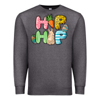 Charcoal Heather Hip hop Easter Day Premium Sweatshirt - HowdyJamesFarm