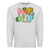 Dove Grey Hip hop Easter Day Premium Sweatshirt - HowdyJamesFarm