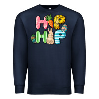 Navy Hip hop Easter Day Premium Sweatshirt - HowdyJamesFarm