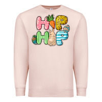 Pale Pink Hip hop Easter Day Premium Sweatshirt - HowdyJamesFarm