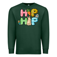 Sports Green Hip hop Easter Day Premium Sweatshirt - HowdyJamesFarm