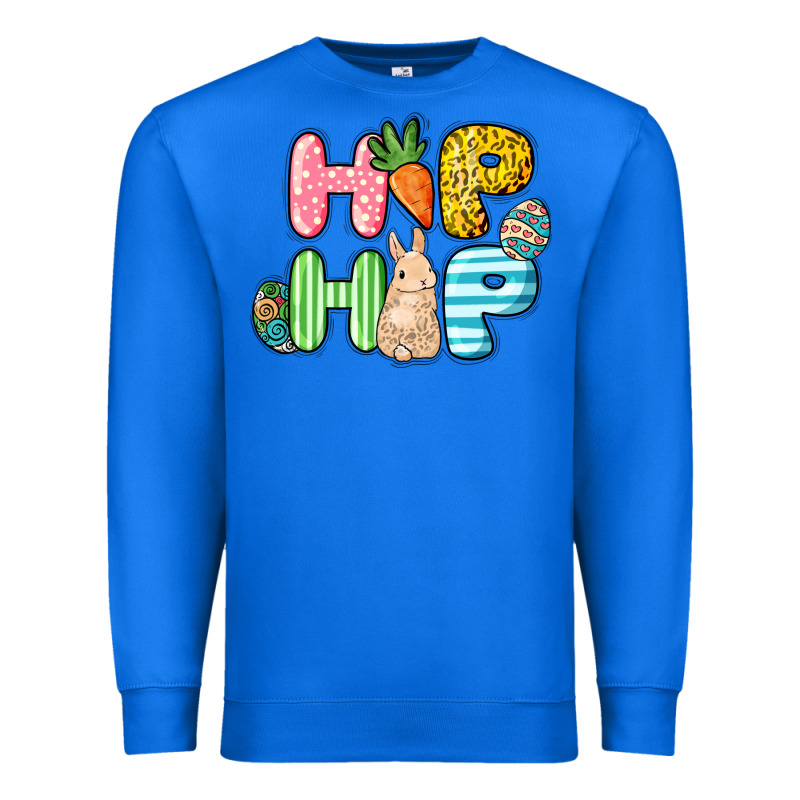 Hip Hop Easter Day Premium Sweatshirt by HowdyJamesFarm | Teevron