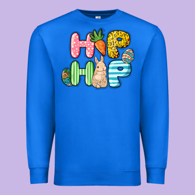 Hip Hop Easter Day Premium Sweatshirt Designed By Howdyjamesfarm