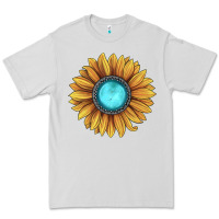 Dove Grey sunflower gemstone Premium Tee - JahusDesignShop