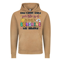 Good Morning World Your Little Ray Of Sarcastic Vintage Hoodie | Teevron