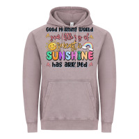 Vintage Zinc good morning world your little ray of sarcastic Vintage Hoodie - MaliasSmallBusiness