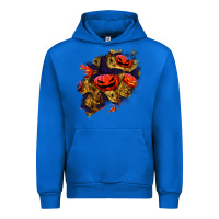 Cobalt halloween pumpkin patch  2 Urban Hoodie - BundleAndBundleShop