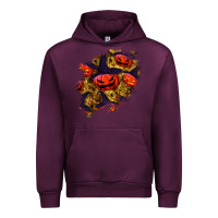 Mauve Wine halloween pumpkin patch  2 Urban Hoodie - BundleAndBundleShop