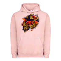 Pigment Salmon halloween pumpkin patch  2 Urban Hoodie - BundleAndBundleShop