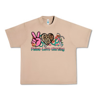 Burro peace love nursing Urban Heavy Tee - NancyCooperArtShop