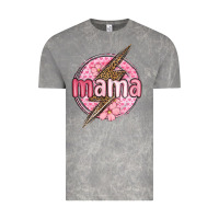 Cloud Rock mama lightning bolt valentine s day Vintage Tee - MaliasSmallBusiness