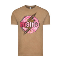 Vintage Coffee mama lightning bolt valentine s day Vintage Tee - MaliasSmallBusiness