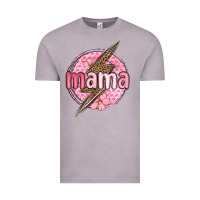 Vintage Zinc mama lightning bolt valentine s day Vintage Tee - MaliasSmallBusiness