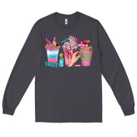Smoke Nail Coffee Cups With Rings Bbs Long Sleeve Tee - BundleAndBundleShop