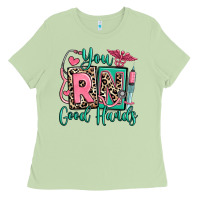 Matcha you rn good hands registered nurse Ladies Tee - RanaPortraitStore