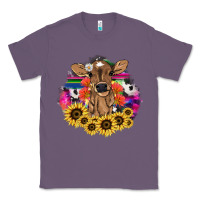 Lavender baby cow flower Classic Tee - NancyCooperArtShop