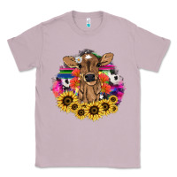 Lilac baby cow flower Classic Tee - NancyCooperArtShop