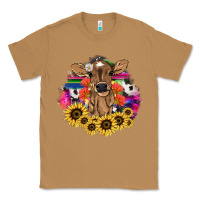 Toasted Coconut baby cow flower Classic Tee - NancyCooperArtShop