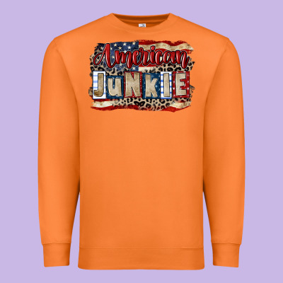 American Junkie 4th Of July Premium Sweatshirt Designed By Cowgirlartshop