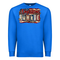 True Royal American junkie 4th of july Premium Sweatshirt - CowGirlArtShop