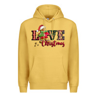 Antique Gold love christmas gingerbread Premium Hoodie - CowGirlArtShop