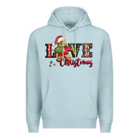 Blue Mist love christmas gingerbread Premium Hoodie - CowGirlArtShop