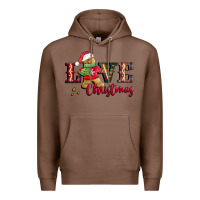Chestnut love christmas gingerbread Premium Hoodie - CowGirlArtShop