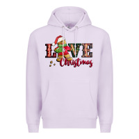 Lilac love christmas gingerbread Premium Hoodie - CowGirlArtShop