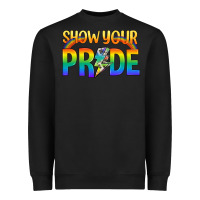 Black Lgbtq Show Your Pride With Rainbow Heavyweight Sweatshirt - BundleAndBundleShop