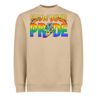 Mushroom Lgbtq Show Your Pride With Rainbow Heavyweight Sweatshirt - BundleAndBundleShop