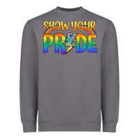 Storm Lgbtq Show Your Pride With Rainbow Heavyweight Sweatshirt - BundleAndBundleShop