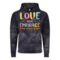 Cloud Black love and embrace every version of you Vintage Hoodie - MaliasSmallBusiness