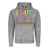Cloud Rock love and embrace every version of you Vintage Hoodie - MaliasSmallBusiness