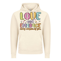 Vintage Artic love and embrace every version of you Vintage Hoodie - MaliasSmallBusiness