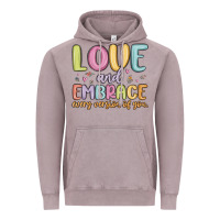 Vintage Zinc love and embrace every version of you Vintage Hoodie - MaliasSmallBusiness