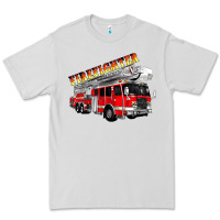 Firefighter Fire Truck Premium Tee | Teevron