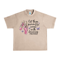 French Oak let them praise his name with dancing Urban Heavy Tee - MaliasSmallBusiness
