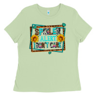 Matcha spoiler alert i dont care Ladies Tee - AdoDesignShop
