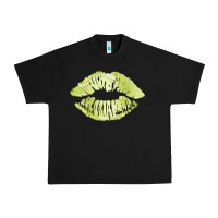 Black tennis lips Urban Heavy Tee - AdoDesignShop