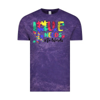 Cloud Purple love needs no words autism Vintage Tee - MaliasSmallBusiness