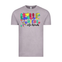 Vintage Zinc love needs no words autism Vintage Tee - MaliasSmallBusiness