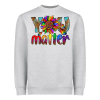 Lgbtq You Matter With Leopard Heavyweight Sweatshirt | Teevron