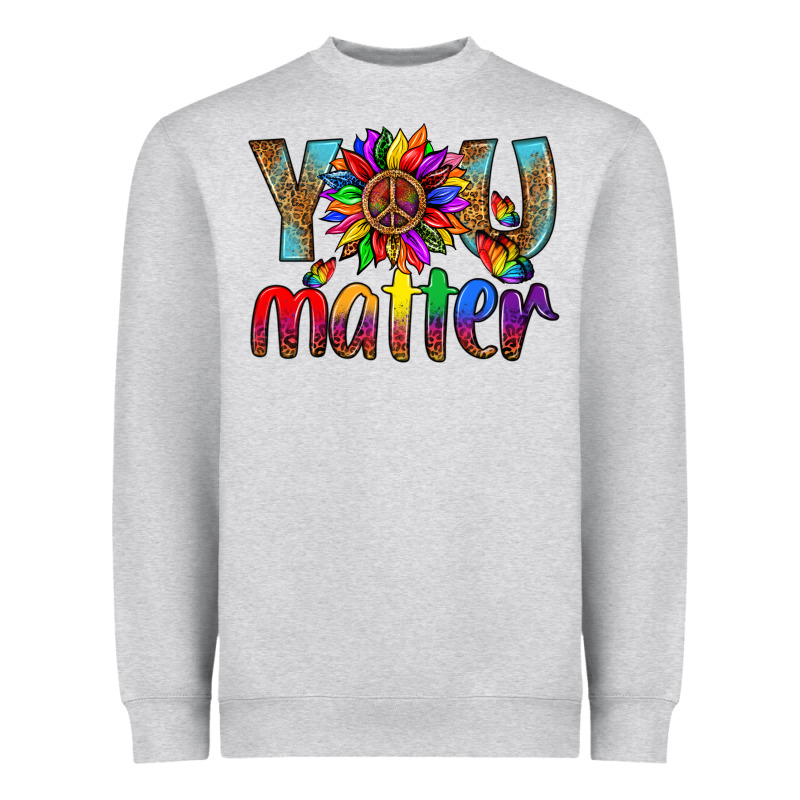 Lgbtq You Matter With Leopard Heavyweight Sweatshirt by BundleAndBundleShop | Teevron