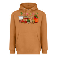 Meerkat christmas cup cakes coffee cups Heavyweight Hoodie - CowGirlArtShop